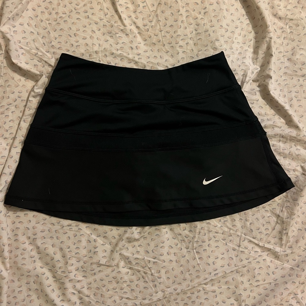 NIKE BLACK TENNIS SKIRT